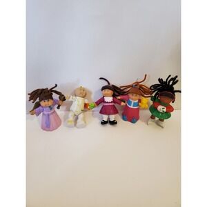 Cabbage Patch Mini Dolls McDonald's Happy Meal Toys Lot of 5 Vintage Vtg 90s